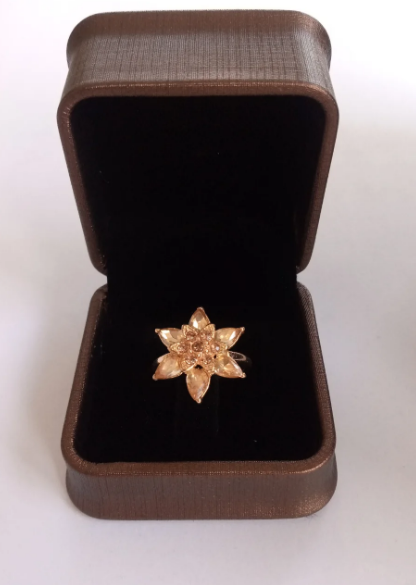 flower shape ring