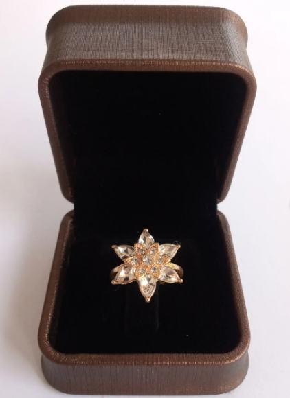 flower shape ring
